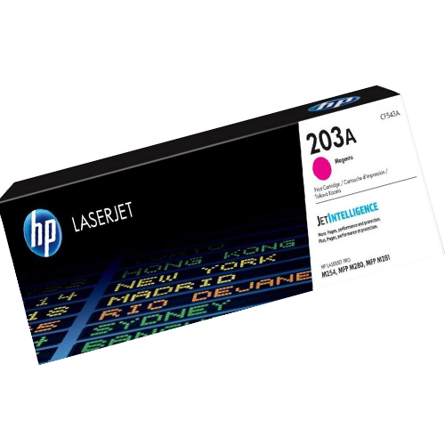 HP 203A, CF543A MAGENTA Toner For HP MFP281/M254 - Original