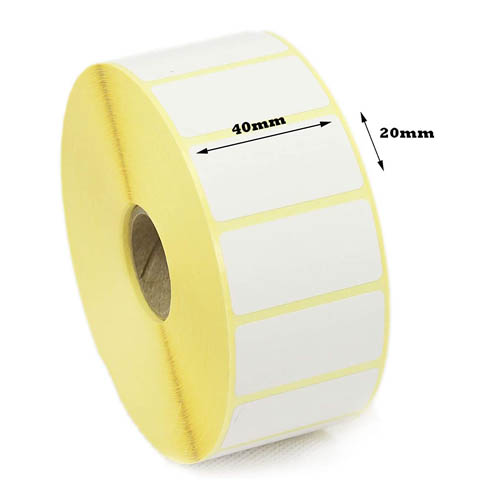 PRINTCO 40X20MM 2K Thermal Barcode Label