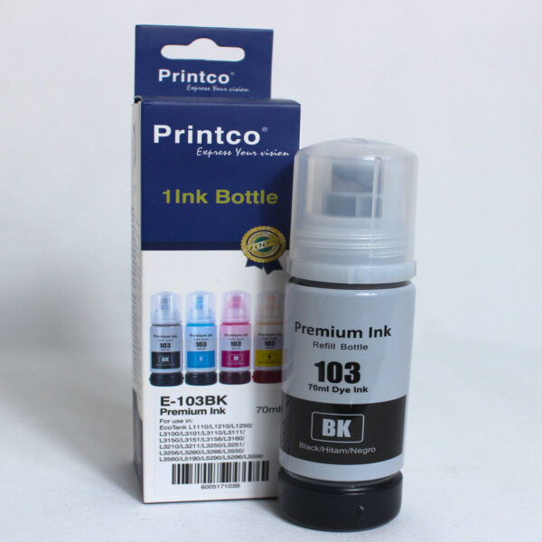 E-103 Black Ink Bottle