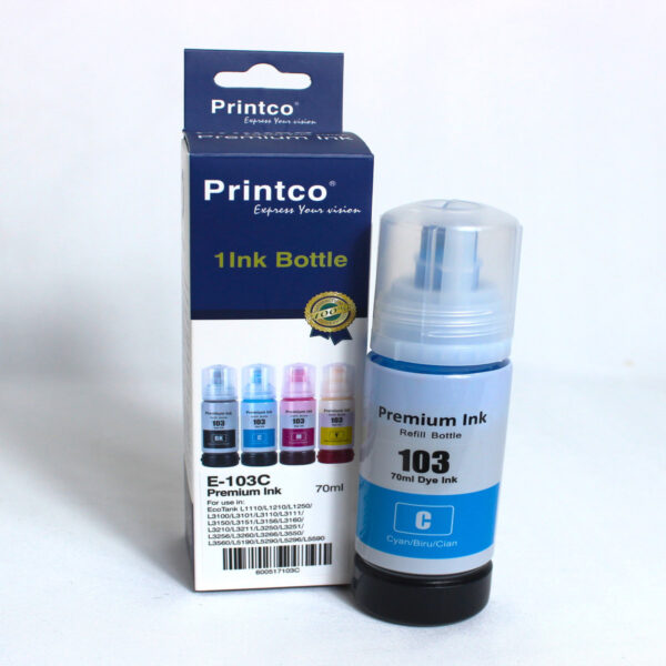 E-103 Cyan Ink Bottle